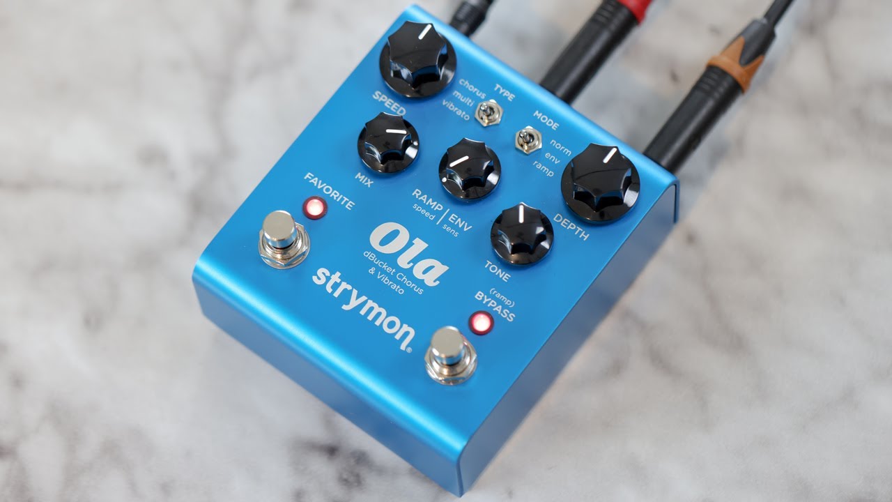 Strymon Ola Chorus/Vibrato Effects Pedal Blue | Guitar Center