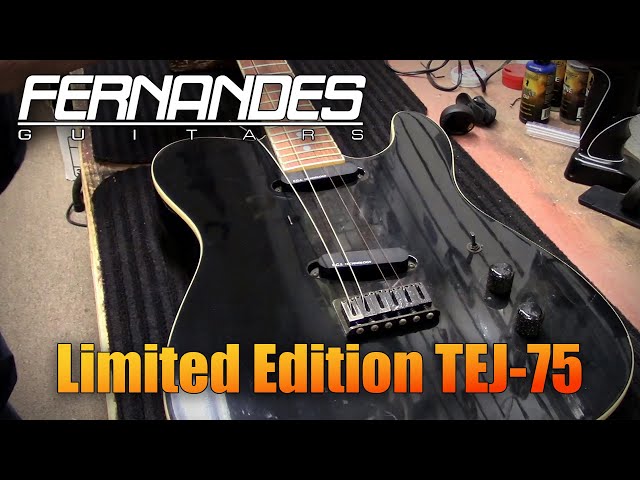 Fernandes Limited Edition TEJ-75 Restring! - YouTube
