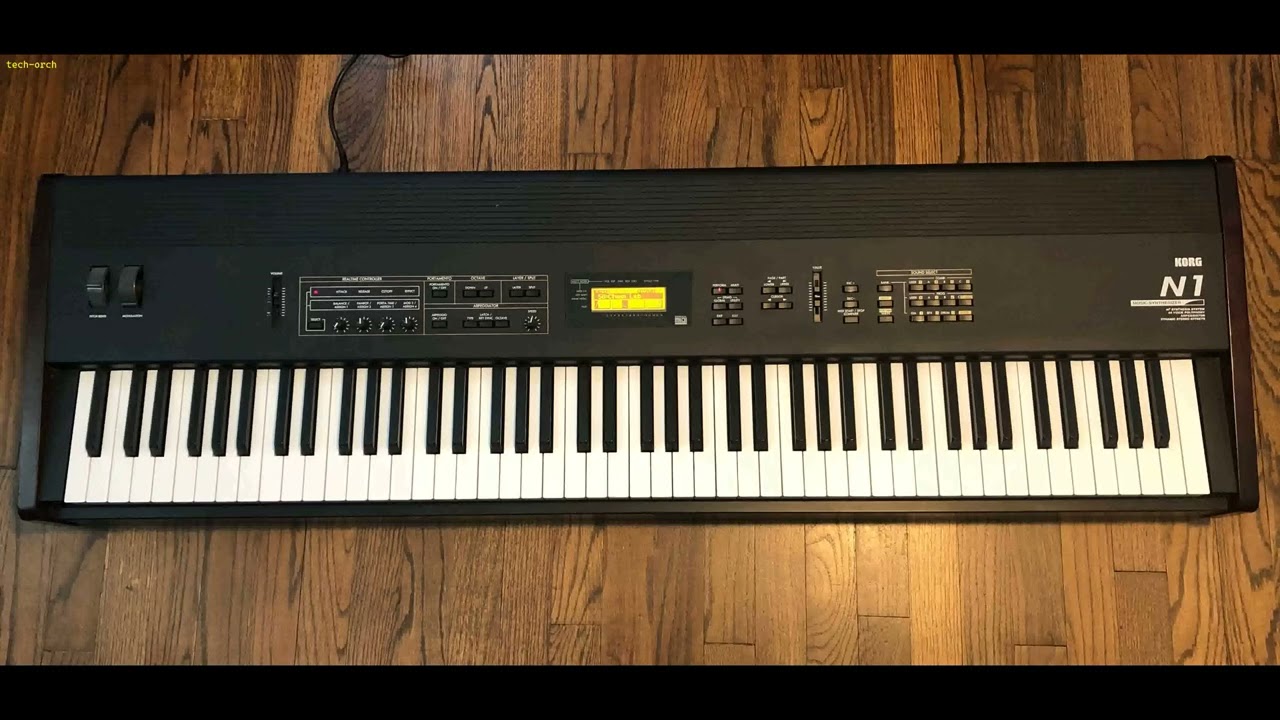 KORG N1 (1998) - YouTube