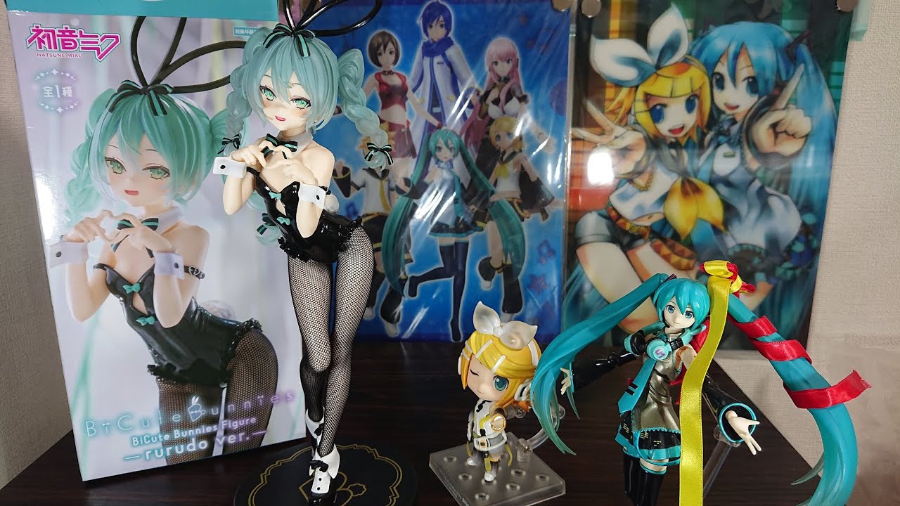 初音ミク Bi Cute Bunniesフィギュア リペイント 2次元塗装 初音ミクBi