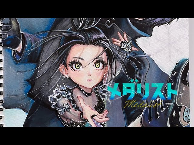 メダリスト】狼嵜光.夜鷹純 描いてみた🐺⛸️ - YouTube