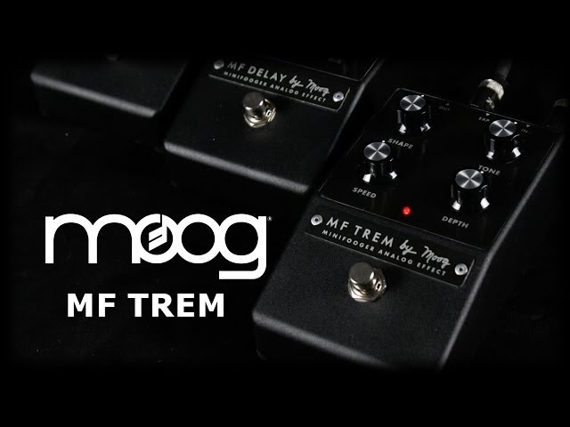 Moog Minifooger Trem - YouTube