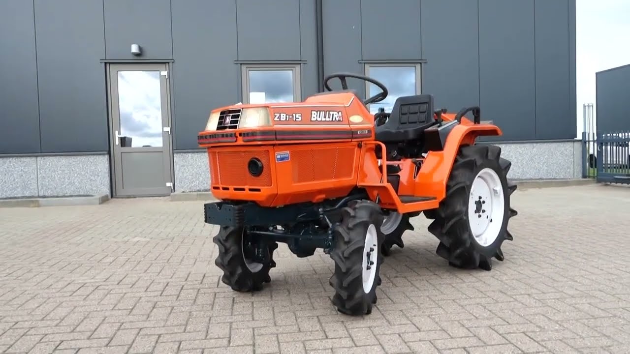 Kubota Bulltra B1-15 4wd / 1156 Draaiuren - YouTube