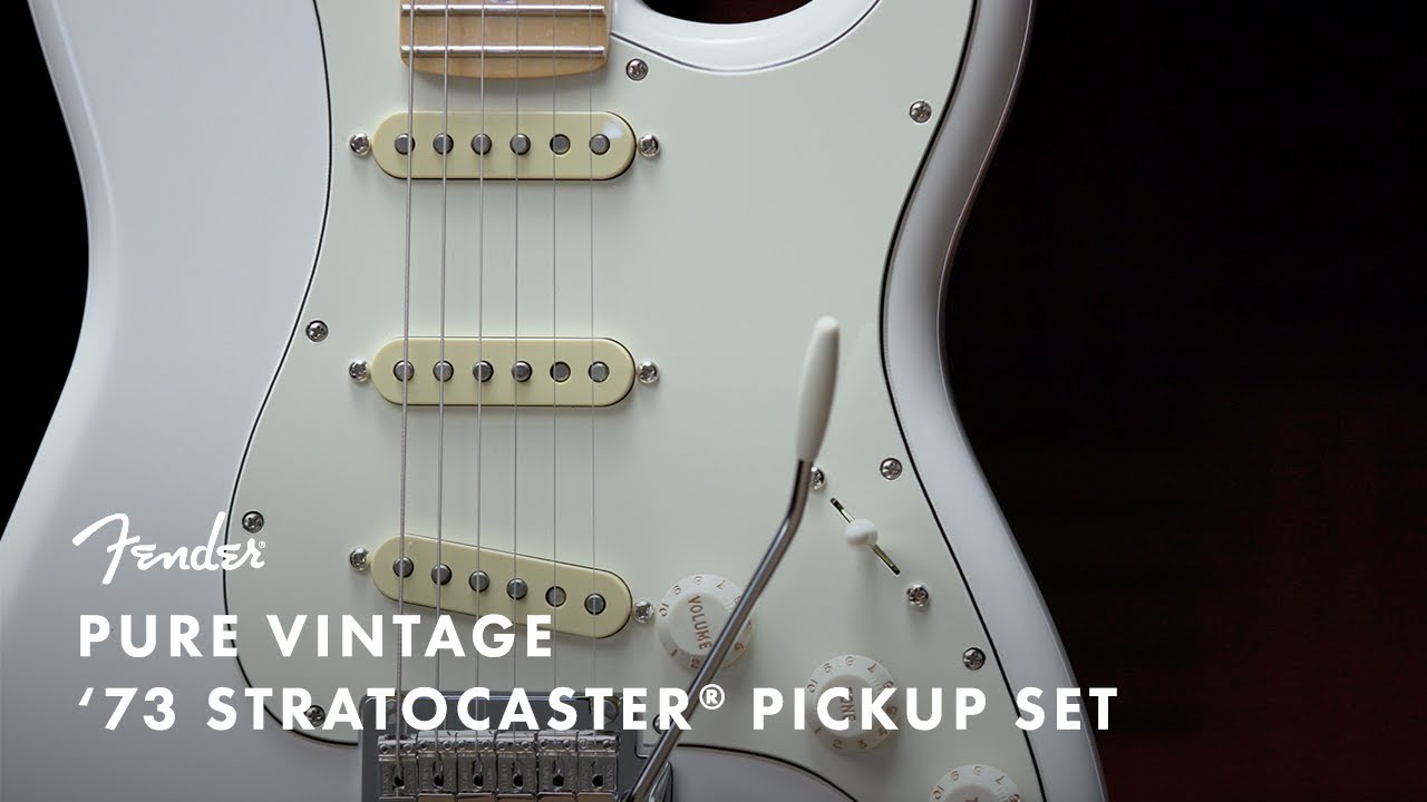 Pure Vintage '73 Stratocaster Pickup Set | Fender - YouTube