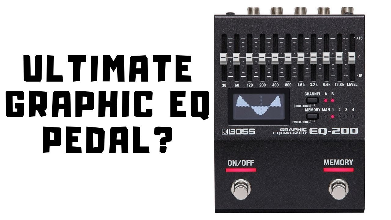 BOSS EQ-200 - First Look - High Gain - YouTube