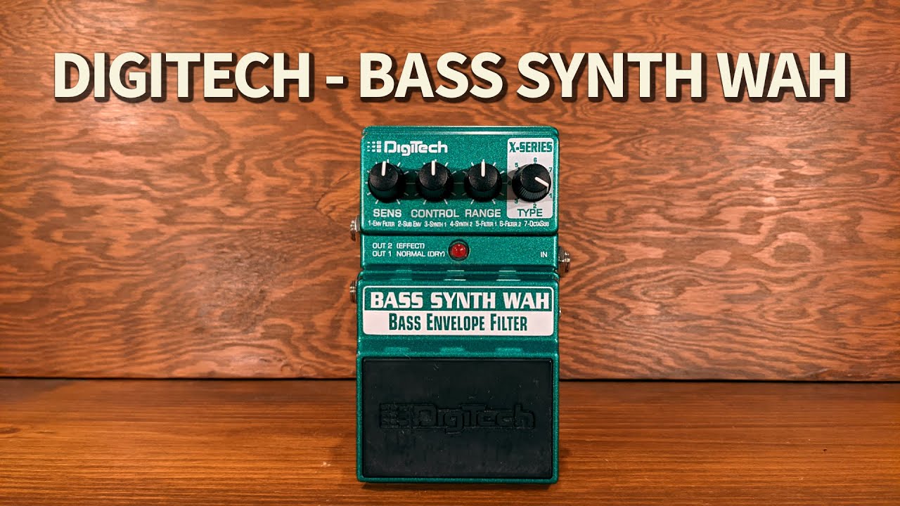 Digitech - Bass Synth Wah - YouTube