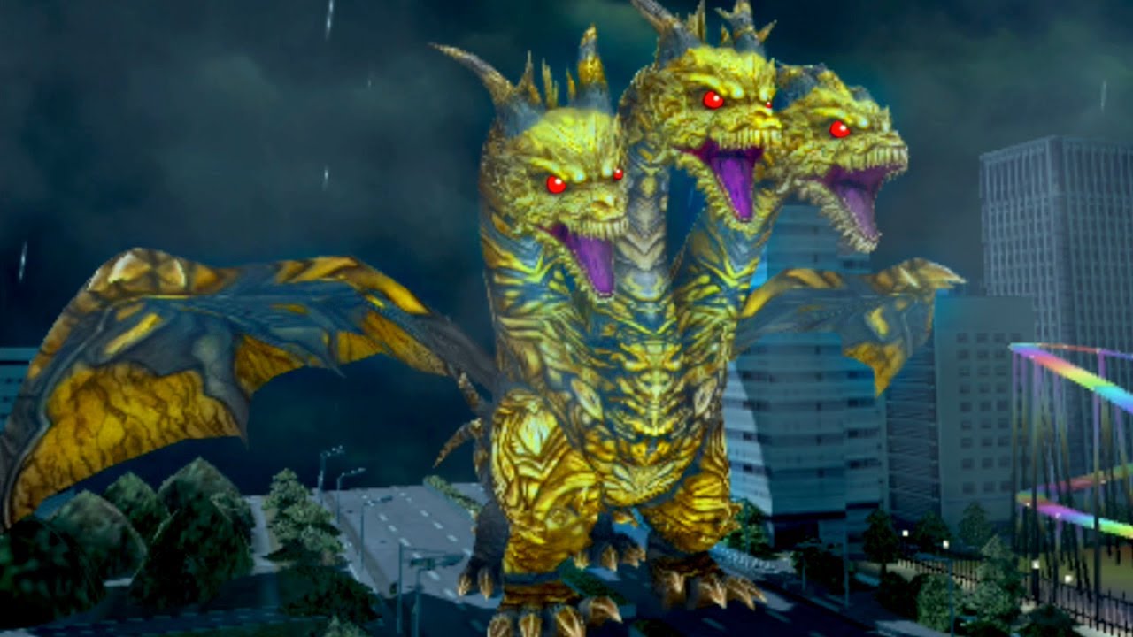 King of monster 66 Monster X vs Kaizer Ghidorah 2004 Evolution