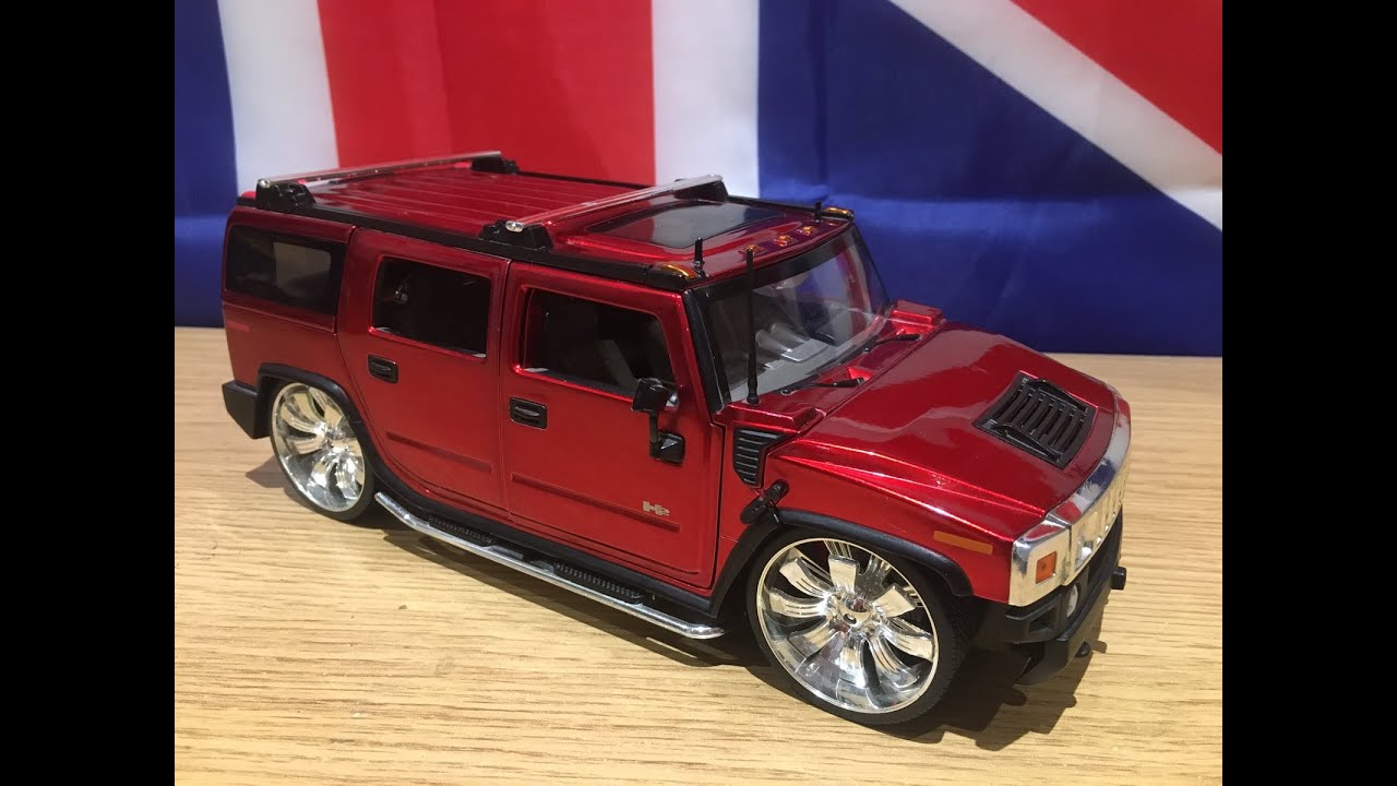 1:18 Jada Toys Dub Hummer H2 - YouTube