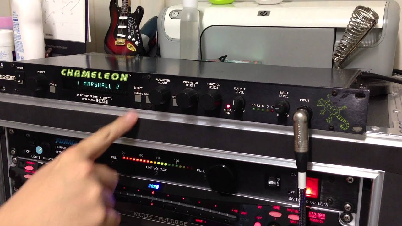 rocktron chameleon sample. - YouTube