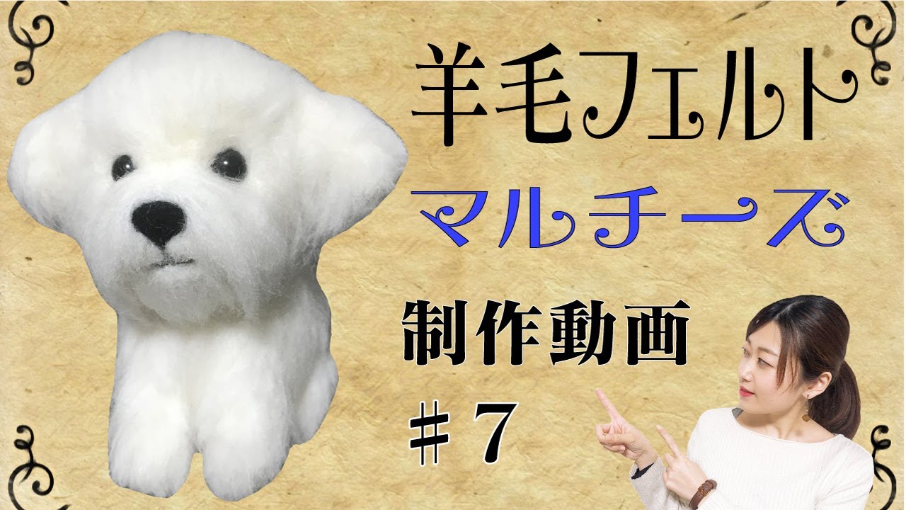 マルチーズ】このポイントさえ押さえれば誰でも可愛く作れちゃうよ