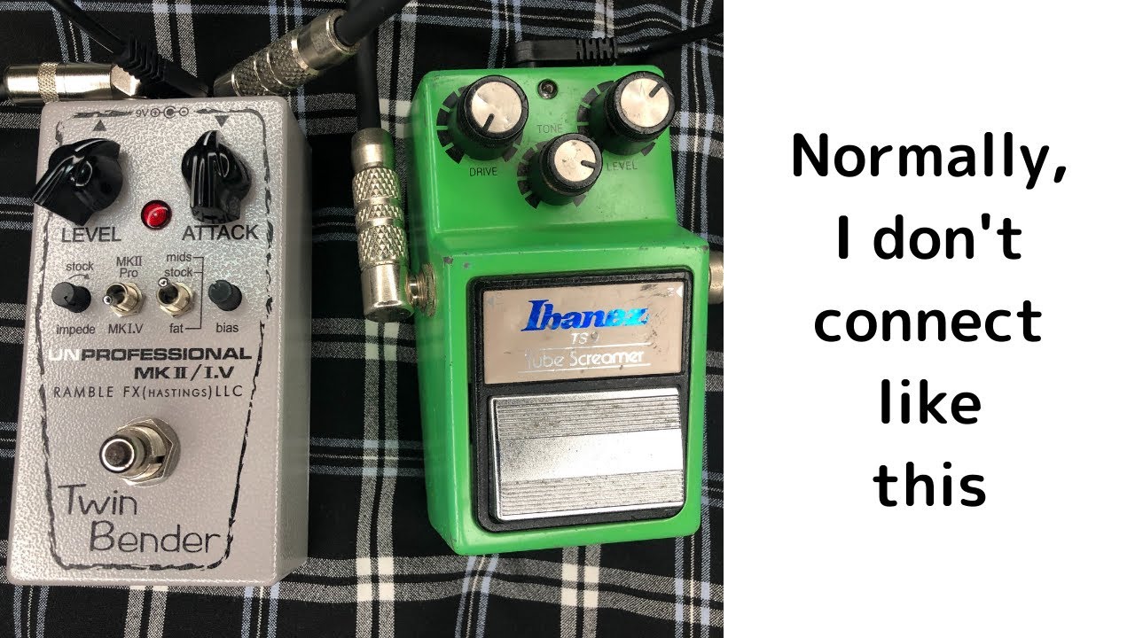 トーンベンダー系のファズRAMBLE FXのTwin Bender