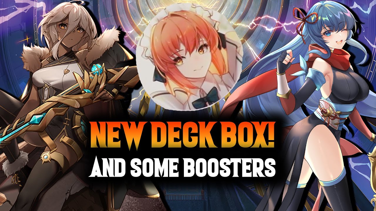 GORGEOUS NEW Grand Archive TCG DECK BOX - YouTube