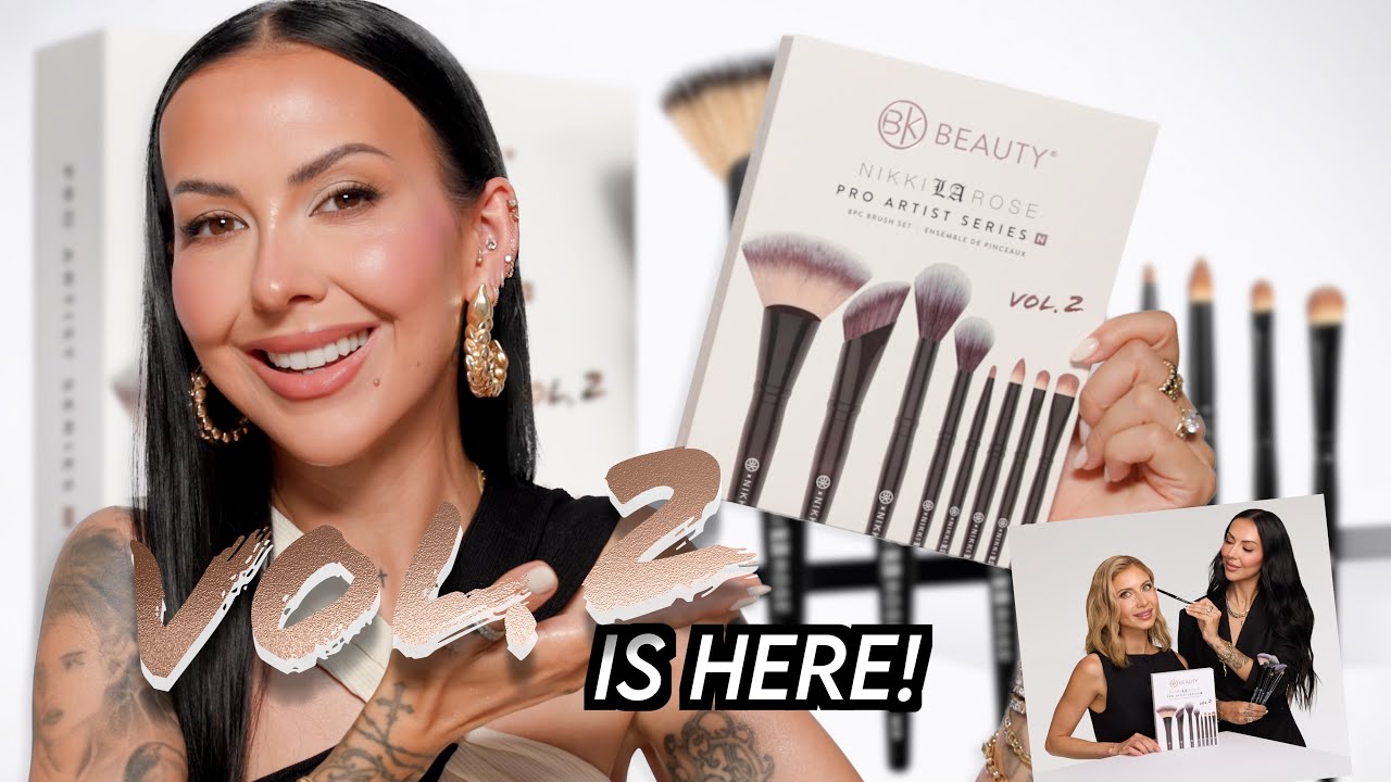 Nikki La Rose Pro Artist Brush Set (8PC) - Vol. 2