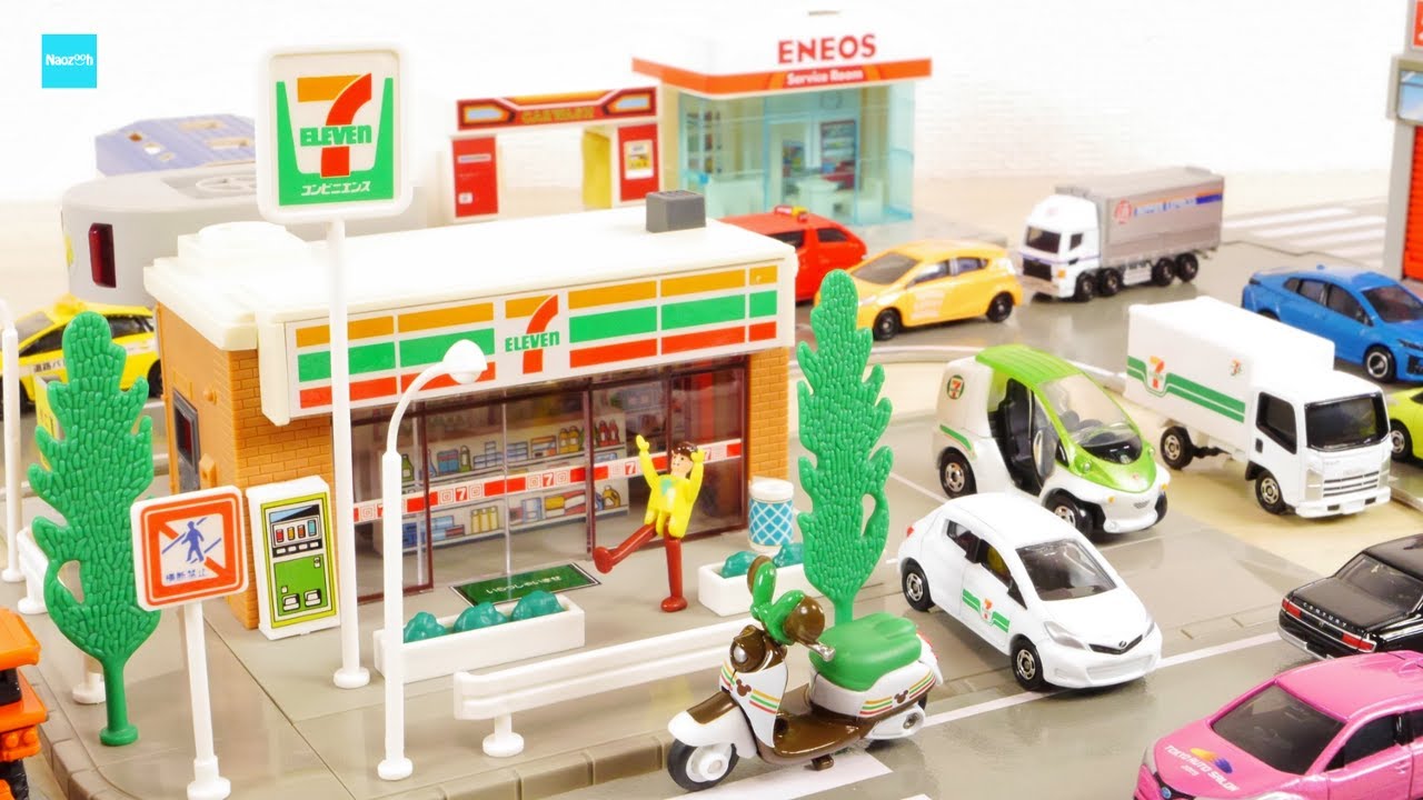 トミカ トミカタウン セブン-イレブン ／ Tomica Town 7-Eleven - YouTube