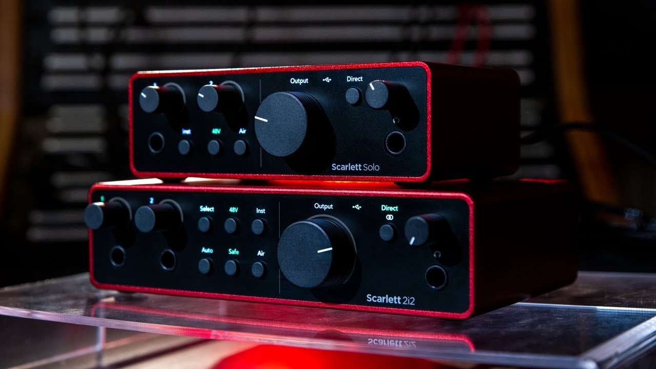 Focusrite Scarlett 2i2 4th Gen USB-C Audio Interface | Guitar Center