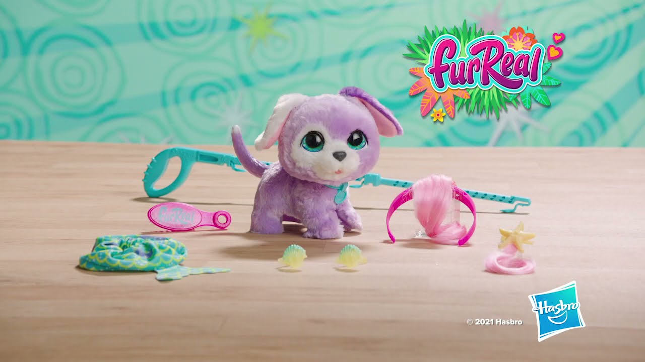 トイザらス限定 ファーリアル ぬいぐるみ おしゃれだいすき！ おさんぽ