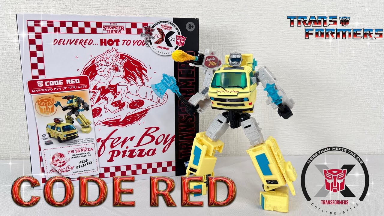 トランスフォーマー】ピザの配達トラックが変形🍕ストレンジャー
