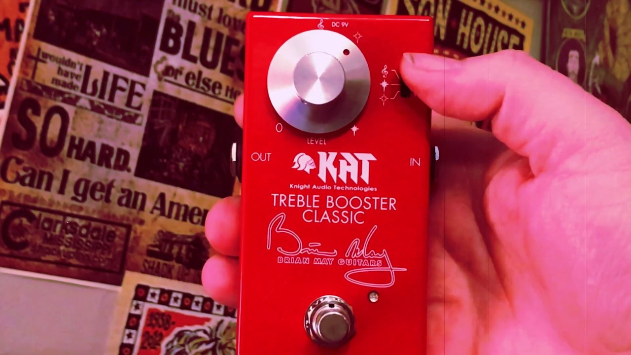 The Brian May Treble Booster Classic by BMG Review and Demo - YouTube