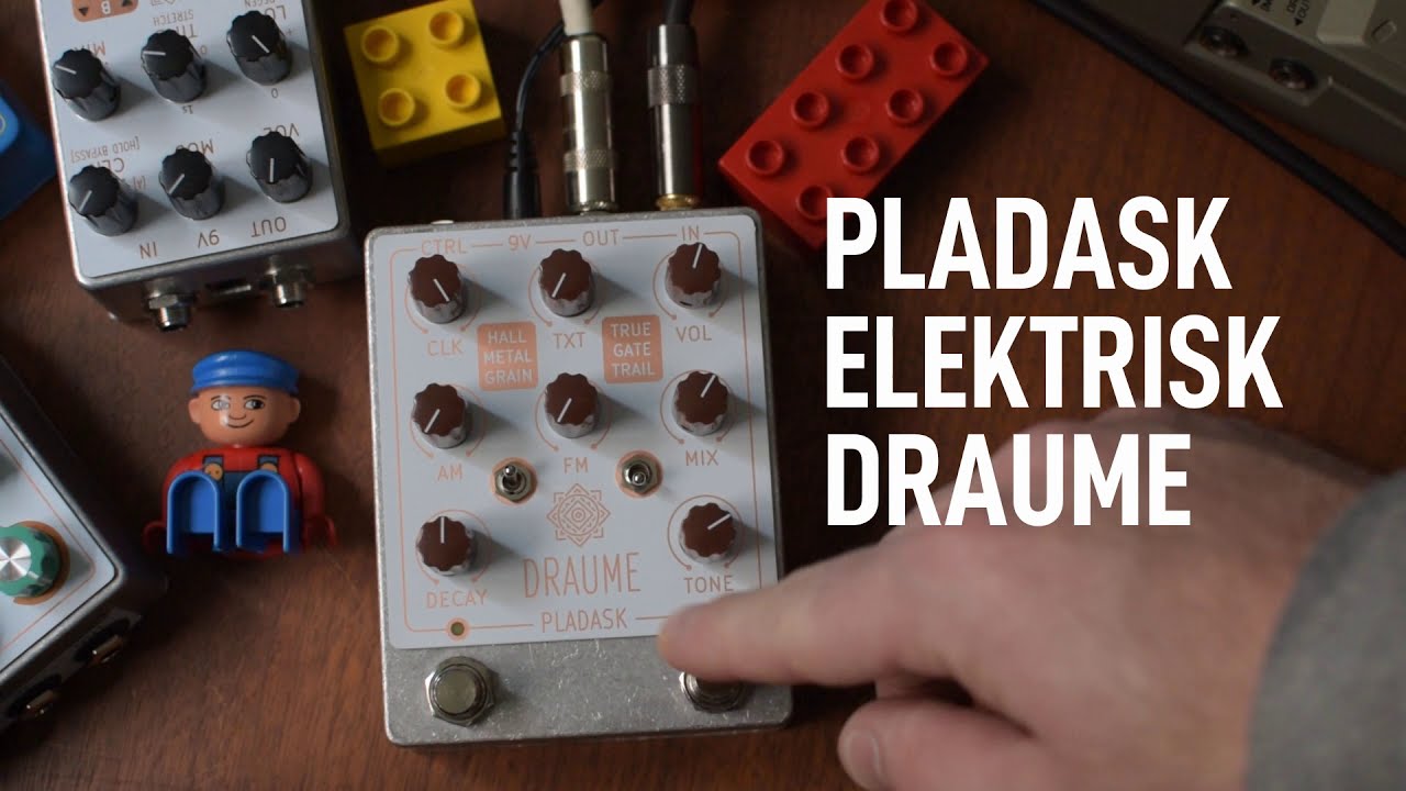 Pladask Elektrisk DRAUME V2 Artificial Reverberator - Full Demo