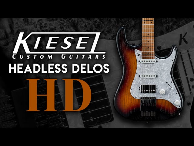 Kiesel Guitars HD Headless Delos - YouTube