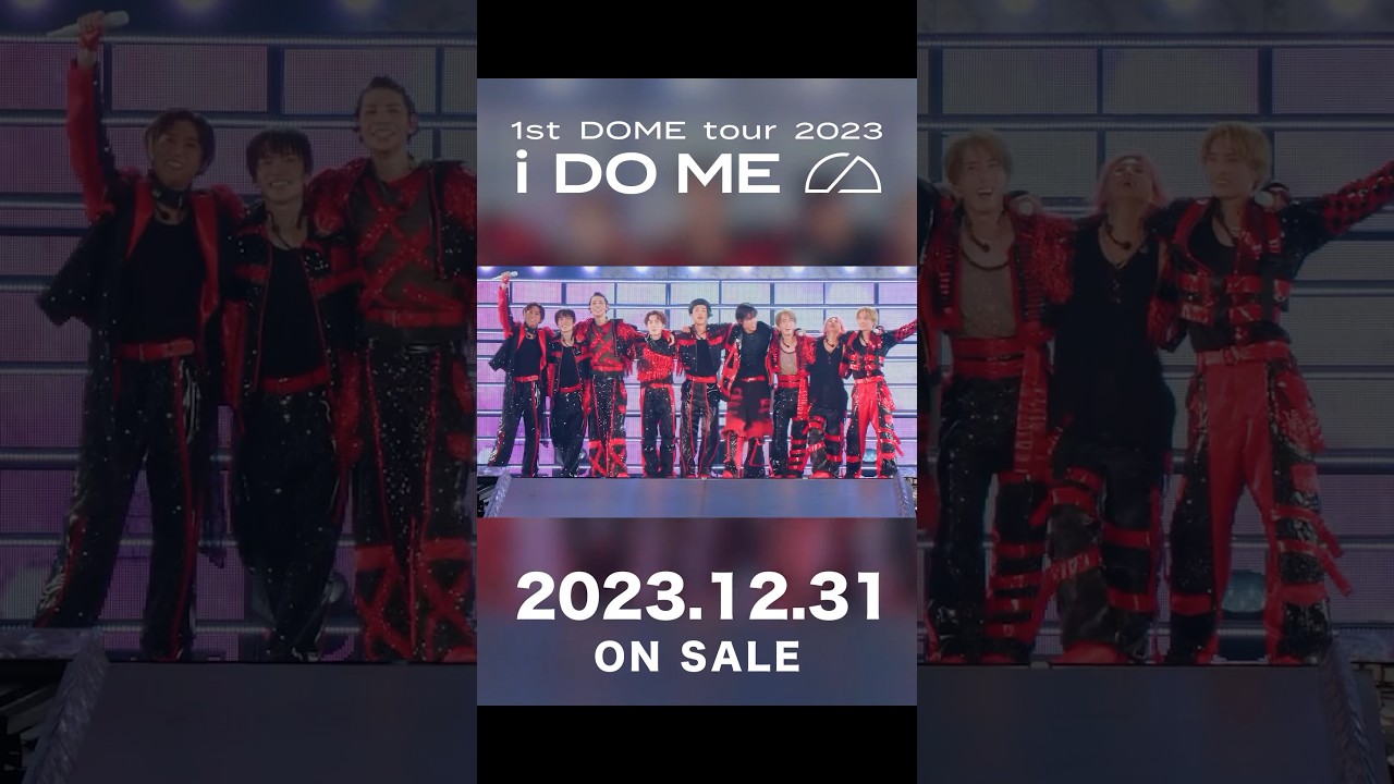 Snow Man 1st DOME tour 2023 i DO ME] A sneak peek of day one