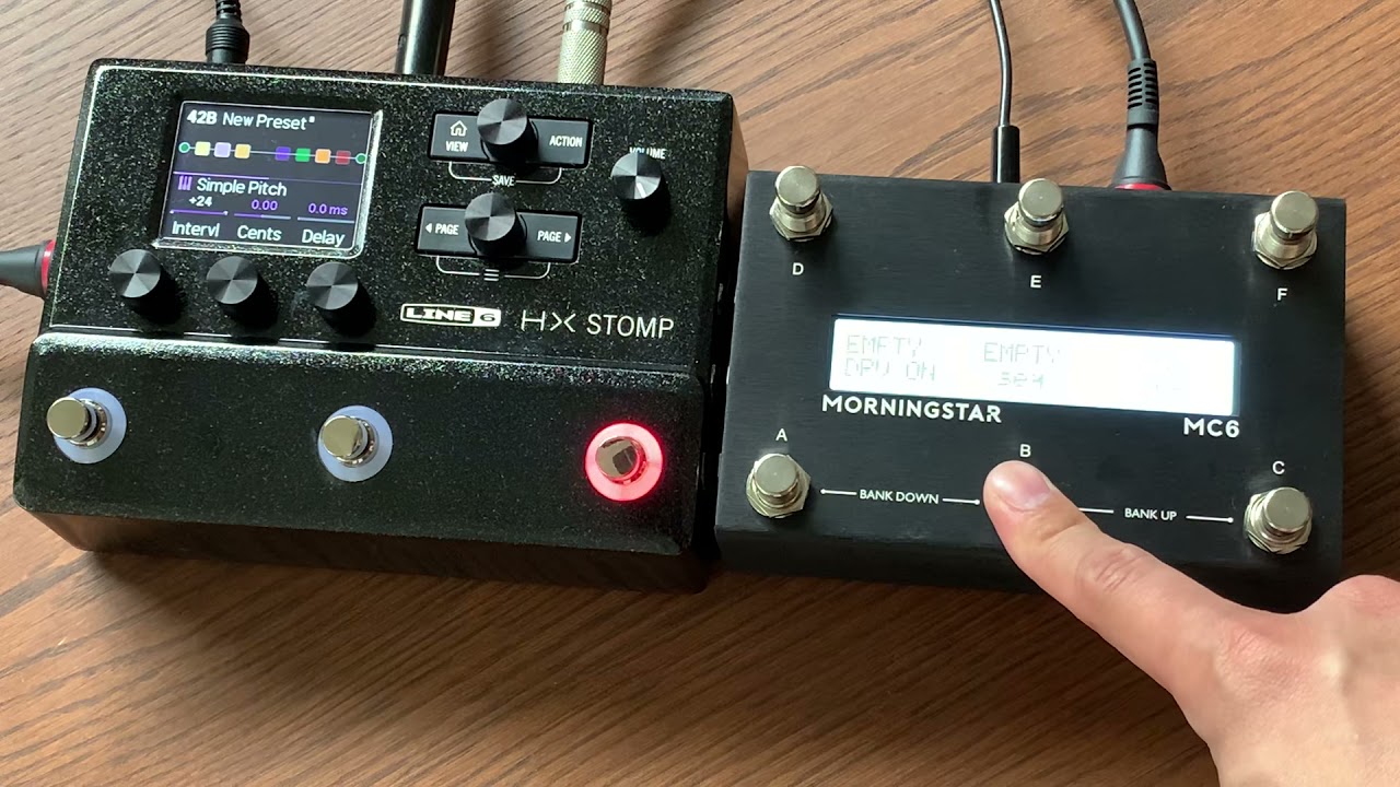 Morningstar MIDIコントローラーはLine 6 HX STOMPの最高のパートナー