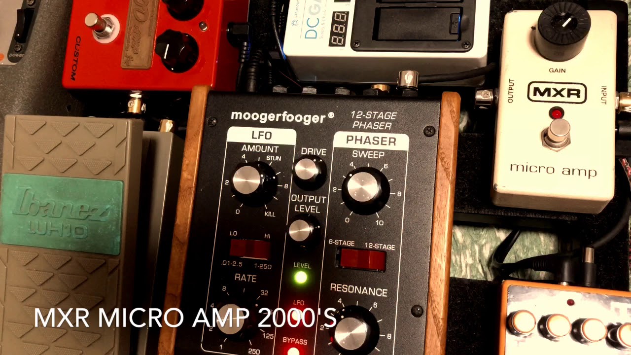 MXR Micro Amp」レビュー！現行品と80年製ヴィンテージを比較、使い方