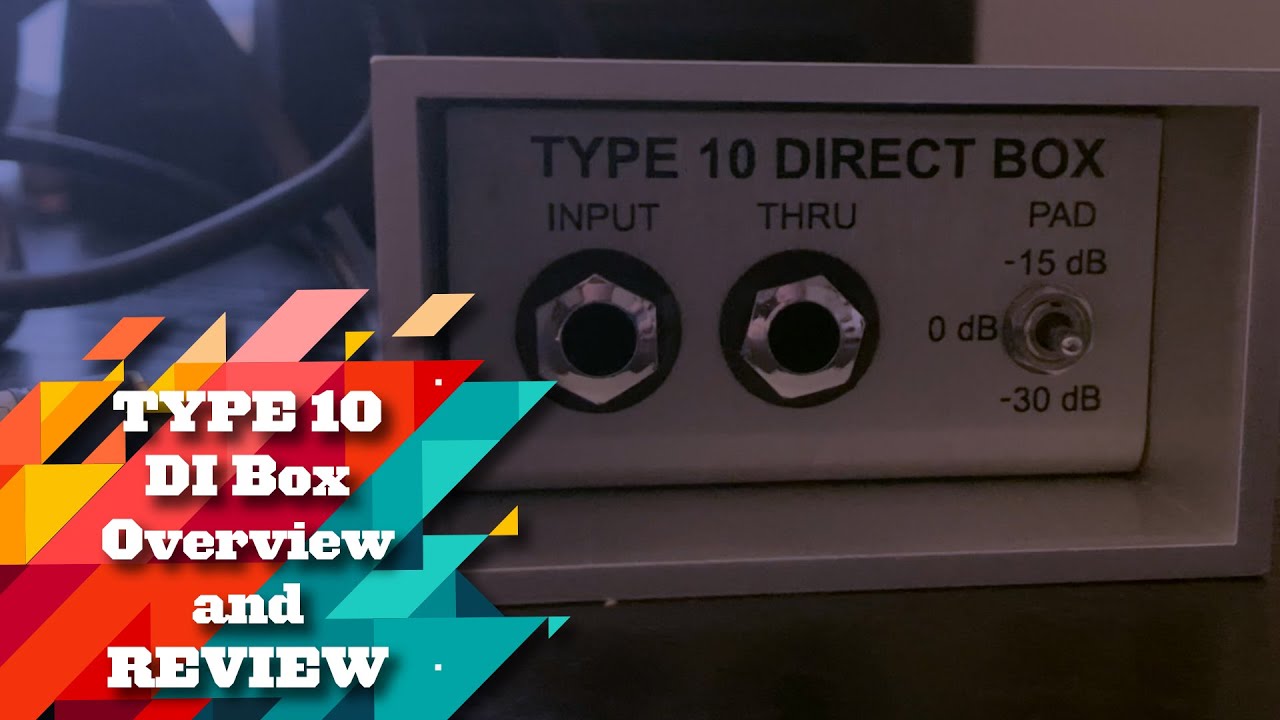 ダイレクトボックス・Countryman TYPE10レビュー【TYPE85との違い