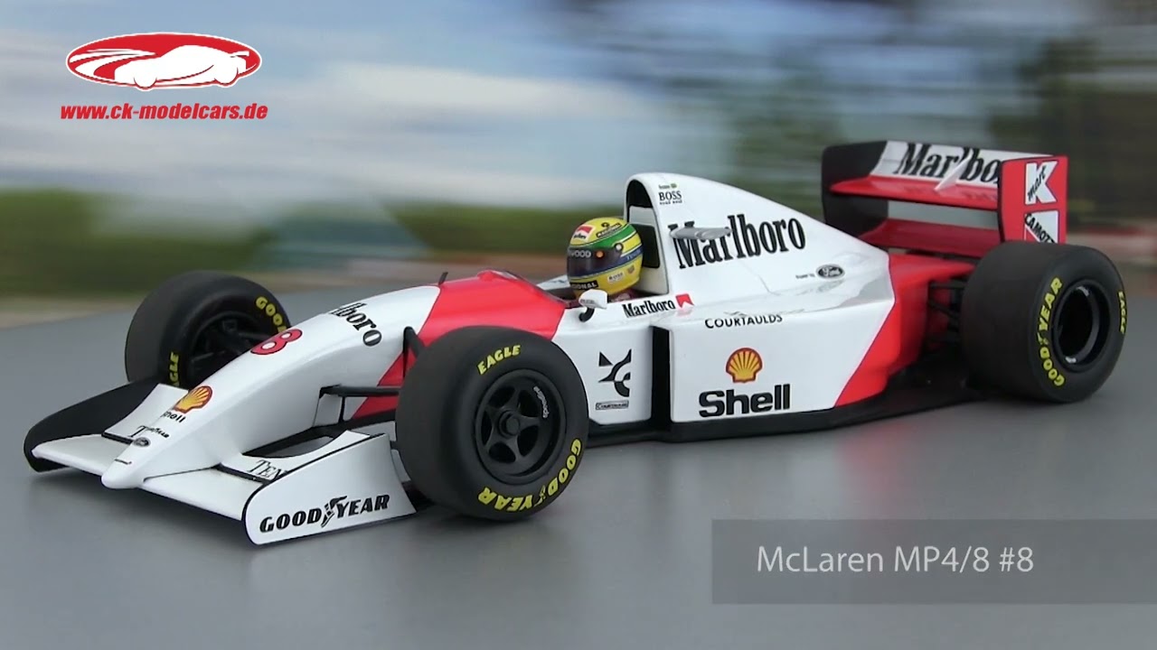 Minichamps 1:18 Ayrton Senna McLaren MP4/8 #8 Winner Australian GP