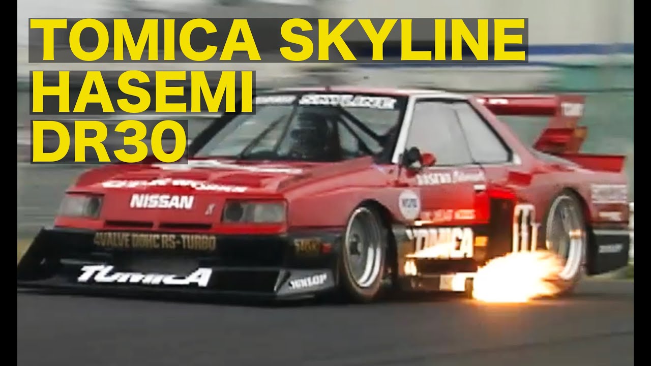 Masahiro Hasemi drives Super Silhouette TOMIKA Skyline again