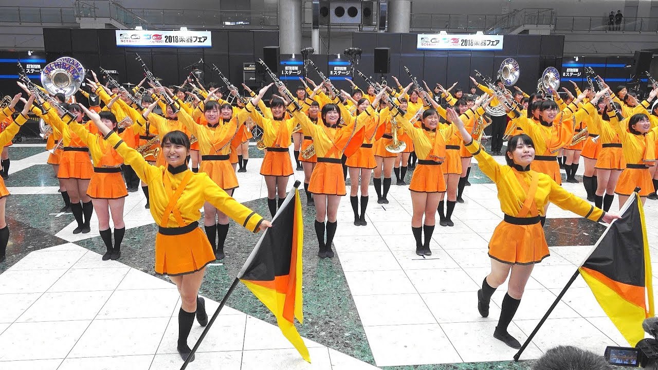 2018楽器フェア オープニングアクト@アトリウムステ－ジ 京都橘高校