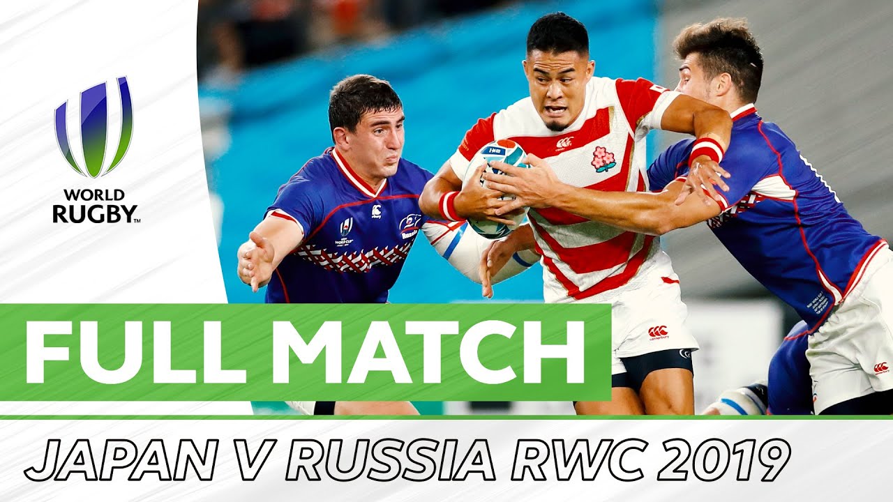 Japan v Russia | Rugby World Cup 2019 - YouTube