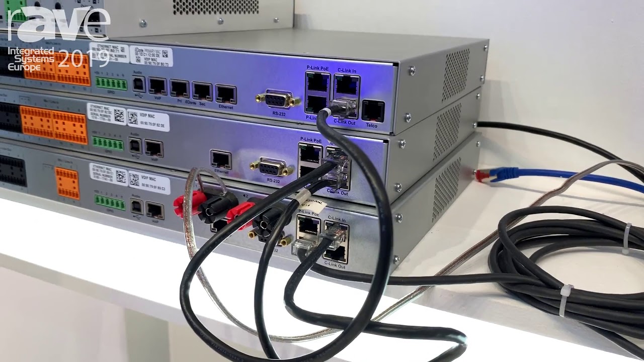 ISE 2019: ClearOne Features the Converge Pro 2 DSP Mixers - YouTube