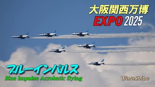 ブルーインパルスまた来てくれたね！大阪関西万博 2025 | 4K EXPO 2025