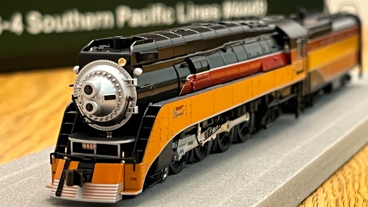 KATO N Scale GS-4 Southern Pacific Lines #4449 Daylight Unboxing