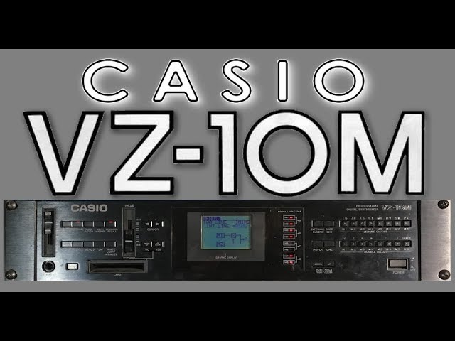 Casio VZ-10M - Exploring the Synth and Sounds - YouTube