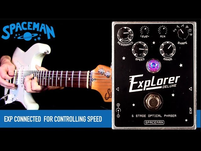 Spaceman Effects Explorer Deluxe Phaser - YouTube