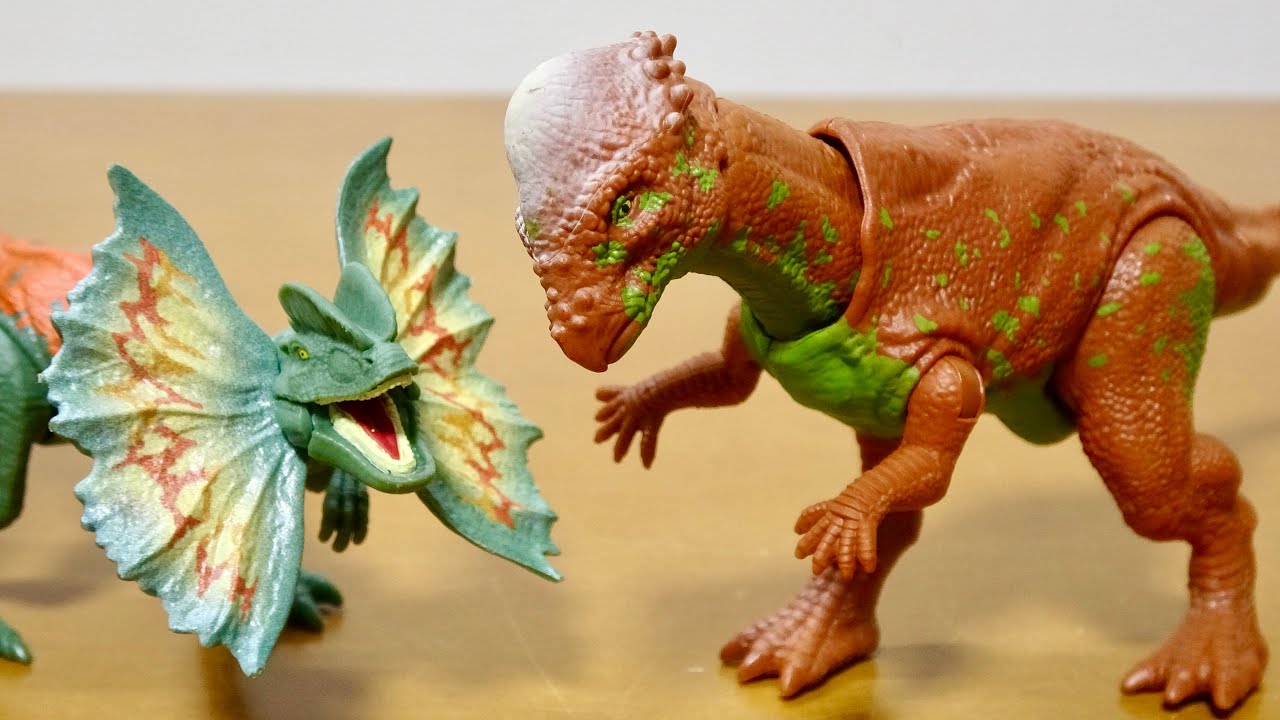 ジュラシックワールド まだ紹介してなかったフィギュア!リアルミニ