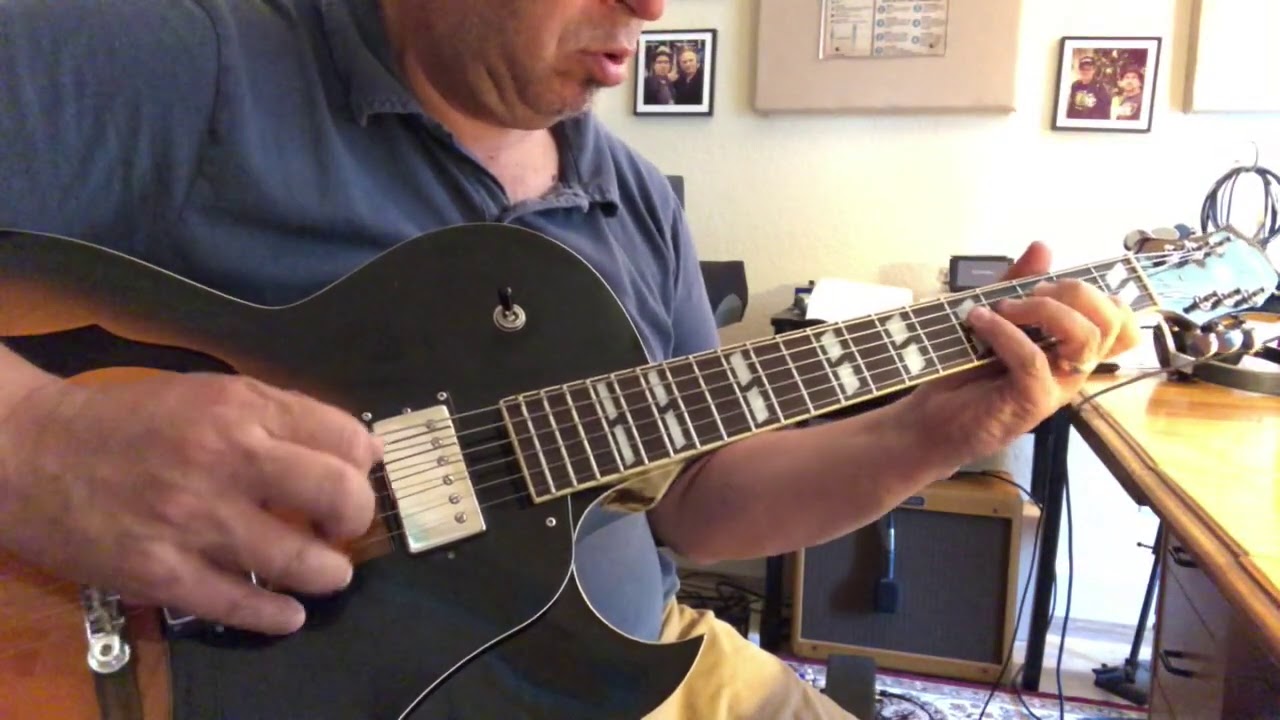 Epiphone ES-175 2009 Vintage Sunburst - YouTube