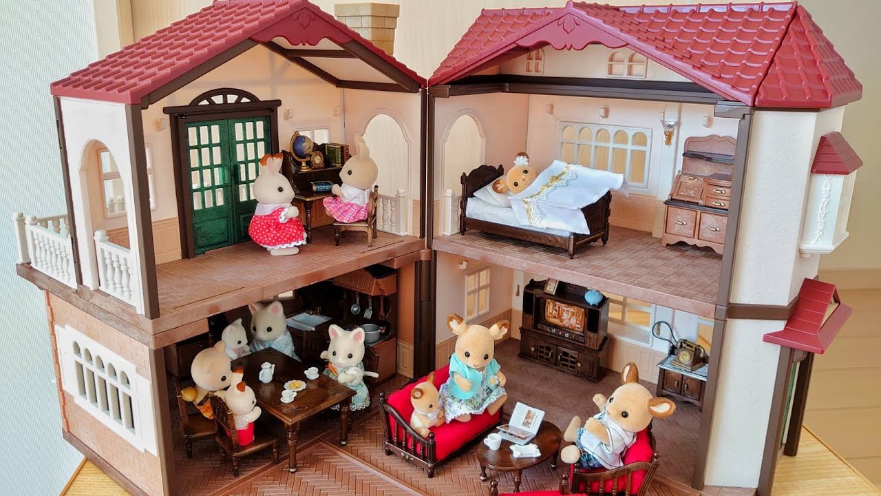 シルバニアファミリー 赤い屋根の大きなお家 クラシックカラー 限定