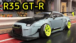 RC Drift Body Build】「 Rocket Bunny Pandem Nissan GTR R35