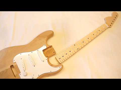 自分で手作り】DIYギターキット☆ストラトキャスター リバースラージ