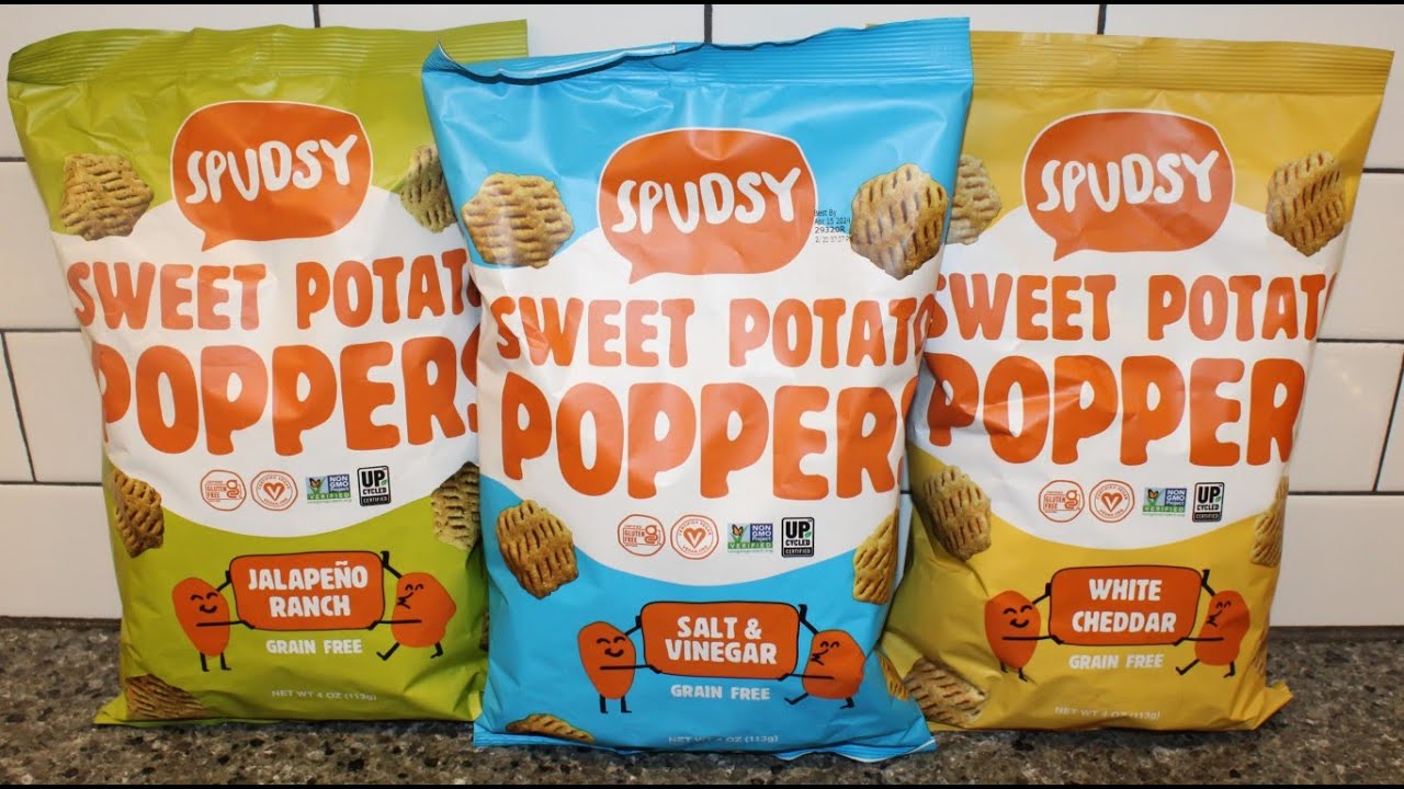 Spudsy Sweet Potato Poppers: Jalapeño Ranch, Salt & Vinegar and