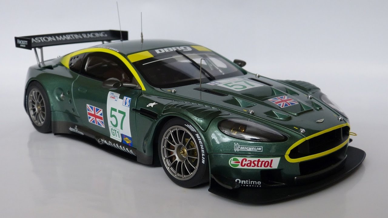 1:18 AUTOart Aston Martin DBR9 Sebring 2005 #57 - YouTube