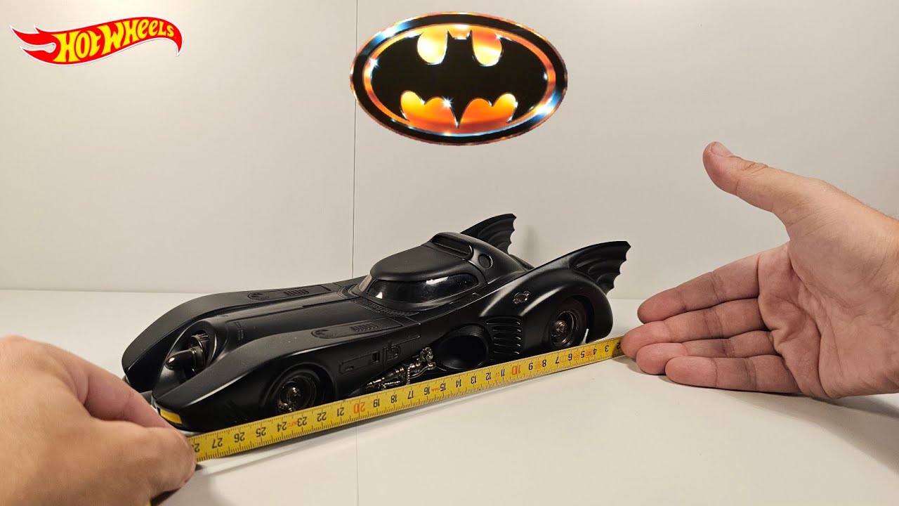 Wrong but Very cool 1989 Batmobile by Hot Wheels 1/18 - YouTube