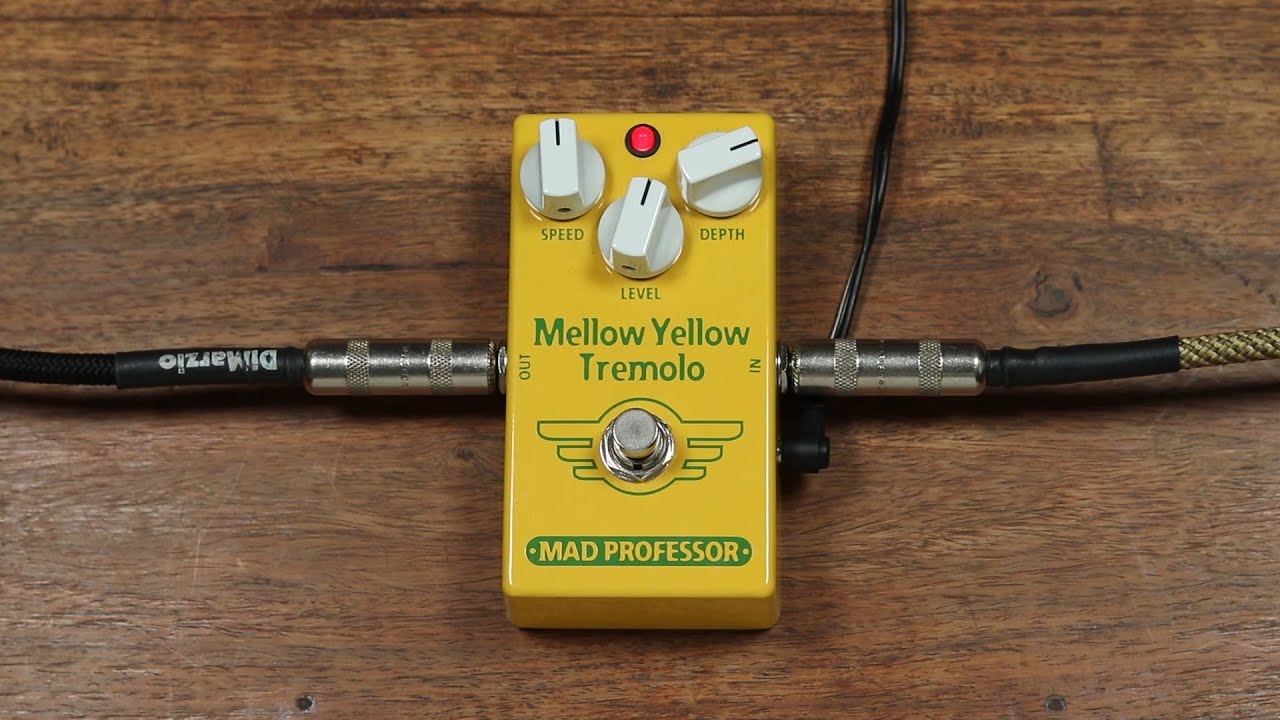 Mad Professor Mellow Yellow Tremolo - YouTube