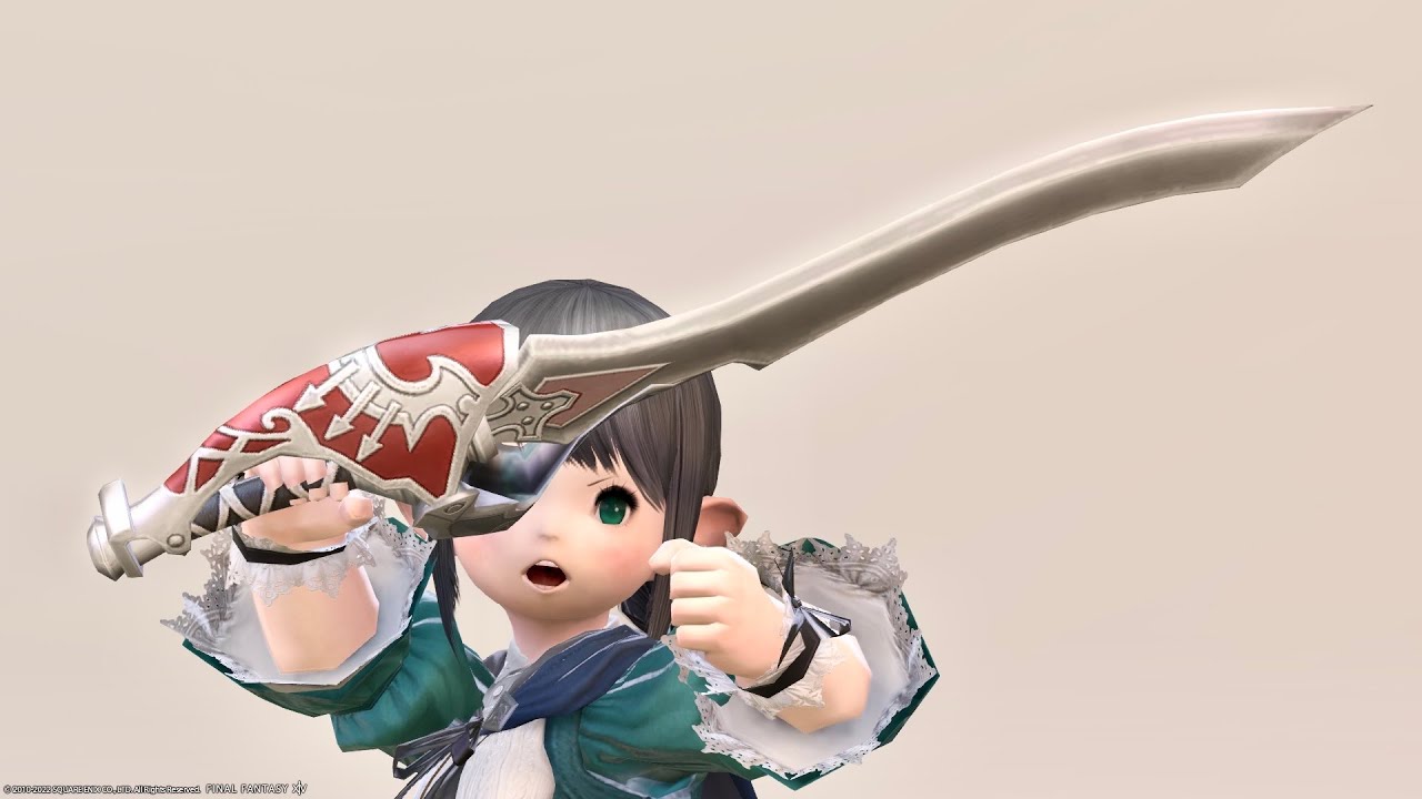 黒渦団の国旗がモチーフのオシャレな士官剣・ナイト武器『ロミンサン