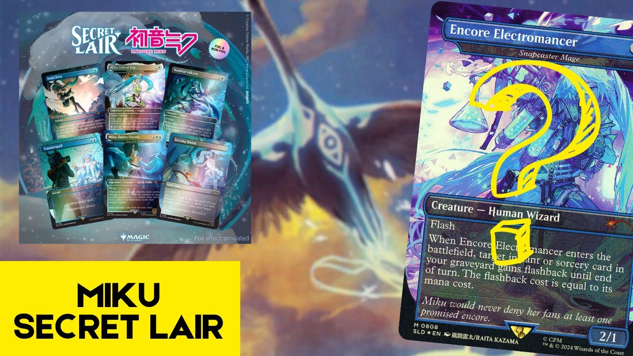 The Winter Hatsune Miku Secret Lair Drop Sucks. | But will