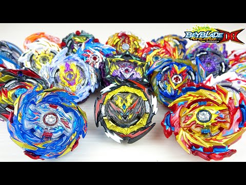 ダイナマイトベリアルvs超王ベイ全種！【ベイブレードバーストDB