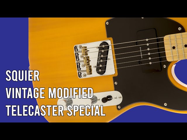 Squier Vintage Modified Telecaster Special #guitar #guitarist